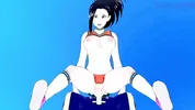 Momo Yaoyorozu and Izuku Midoriya have intense sex on the rooftop. - My Hero Academia Hentai
