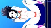 Momo Yaoyorozu and Izuku Midoriya have intense sex on the rooftop. - My Hero Academia Hentai