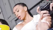 Slutty Babe Fucks Her StepSister's Big Dick Husband!!! - LATINA MILF