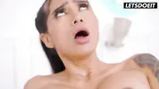 Slutty Babe Fucks Her StepSister's Big Dick Husband!!! - LATINA MILF