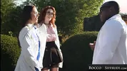 ROCCO SIFFREDI - Naughty Hot Docs Surprise Massive Cocked Colleague with Wet Pussy