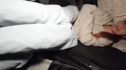 Risky ANAL sex in public car with stranger.