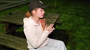 Risky ANAL sex in public car with stranger.
