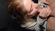 Risky ANAL sex in public car with stranger.