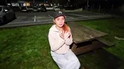 Risky ANAL sex in public car with stranger.