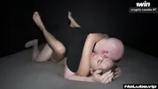 Asian Cutie Dripping With Cum