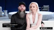 WIFEY Tight Blonde Hotwife Norah Nova Gets Filled Up By Massive BBC In Front Of Hubby