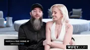 WIFEY Tight Blonde Hotwife Norah Nova Gets Filled Up By Massive BBC In Front Of Hubby
