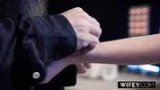 WIFEY Tight Blonde Hotwife Norah Nova Gets Filled Up By Massive BBC In Front Of Hubby