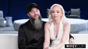 WIFEY Tight Blonde Hotwife Norah Nova Gets Filled Up By Massive BBC In Front Of Hubby