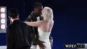 WIFEY Tight Blonde Hotwife Norah Nova Gets Filled Up By Massive BBC In Front Of Hubby