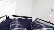 Little Step Sis Fights Over Top Bunk - Angel Cake
