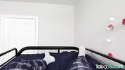 Little Step Sis Fights Over Top Bunk - Angel Cake