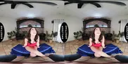 UP CLOSE VR - Perfect Girl Gal Ritchie Licks Your Cum From Her Pussy After Hot Sex POV