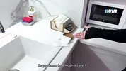 A disgruntled blonde fucks me so I don't have to pay a fine. PAWG, HOT
