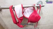 I flirt with a girl on the beach… she takes me to the public bathrooms to fuck