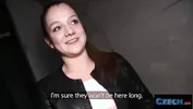 CZECH XXX - Gullible Ginger Redhead Fucked over my Car