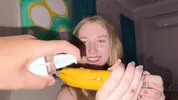I put a banana in myself and the party turned into a bi-threesome.