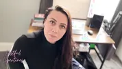 Creampie Stepmom while she takes a work call
