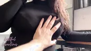 Creampie Stepmom while she takes a work call