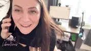 Creampie Stepmom while she takes a work call