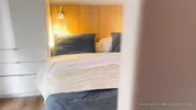 Mi big ass stepmom caught me