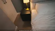 Is it a dream? Step son fucks step mom in hotel share room Step mother gets hot sex till facial
