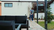 Hot MILF has sex with the gardener