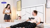 Step Brother Fucked Virgin Step Sister and Cum Inside Her Tight Pussy!