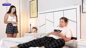 Step Brother Fucked Virgin Step Sister and Cum Inside Her Tight Pussy!