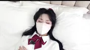 Special treatment for female college students.Fernal doctor cum into JK senior sister's small pussy