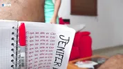 My friend realizes I don't have panty and gets horny Jeniferplay