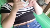 NO WAY! I FUCKED the pretty neighbor I loved and filled her with cum
