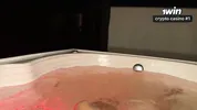 Fucking with a stranger in the hotel jacuzzi! Abby love