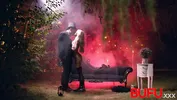 BUFU XXX. Magical ritual anal sex between Latina witch Veronica Leal and huge European cock
