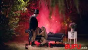 BUFU XXX. Magical ritual anal sex between Latina witch Veronica Leal and huge European cock