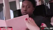 DFXTRA - Naughty KYLIE ROCKET to Stepdad "Fuck My Feet Like That Guy at School?"