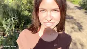 I convine my ex to FUCK ME on the mountain