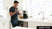 ADULT TIME - Sex Addict Babe Julia James SQUIRTS On Stepdad By Accident During Sneaky Masturbation