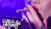 Kitty Quinn smokes her night away in Smoked Out Blondie