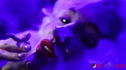 Kitty Quinn smokes her night away in Smoked Out Blondie