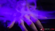 Kitty Quinn smokes her night away in Smoked Out Blondie