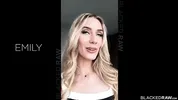 BLACKEDRAW Gorgeous Blonde Hotwife Emily Jade Gets Creampied In Blacked Raw Debut