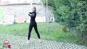 Outdoor sex with a beautiful blonde with perfect tits PollyYangs