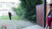 Outdoor sex with a beautiful blonde with perfect tits PollyYangs
