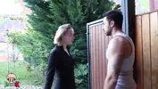 Outdoor sex with a beautiful blonde with perfect tits PollyYangs
