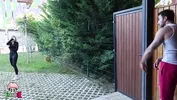 Outdoor sex with a beautiful blonde with perfect tits PollyYangs
