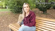Lovely 18 year Marine does another porn casting