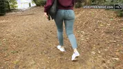 Lovely 18 year Marine does another porn casting
