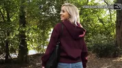 Lovely 18 year Marine does another porn casting